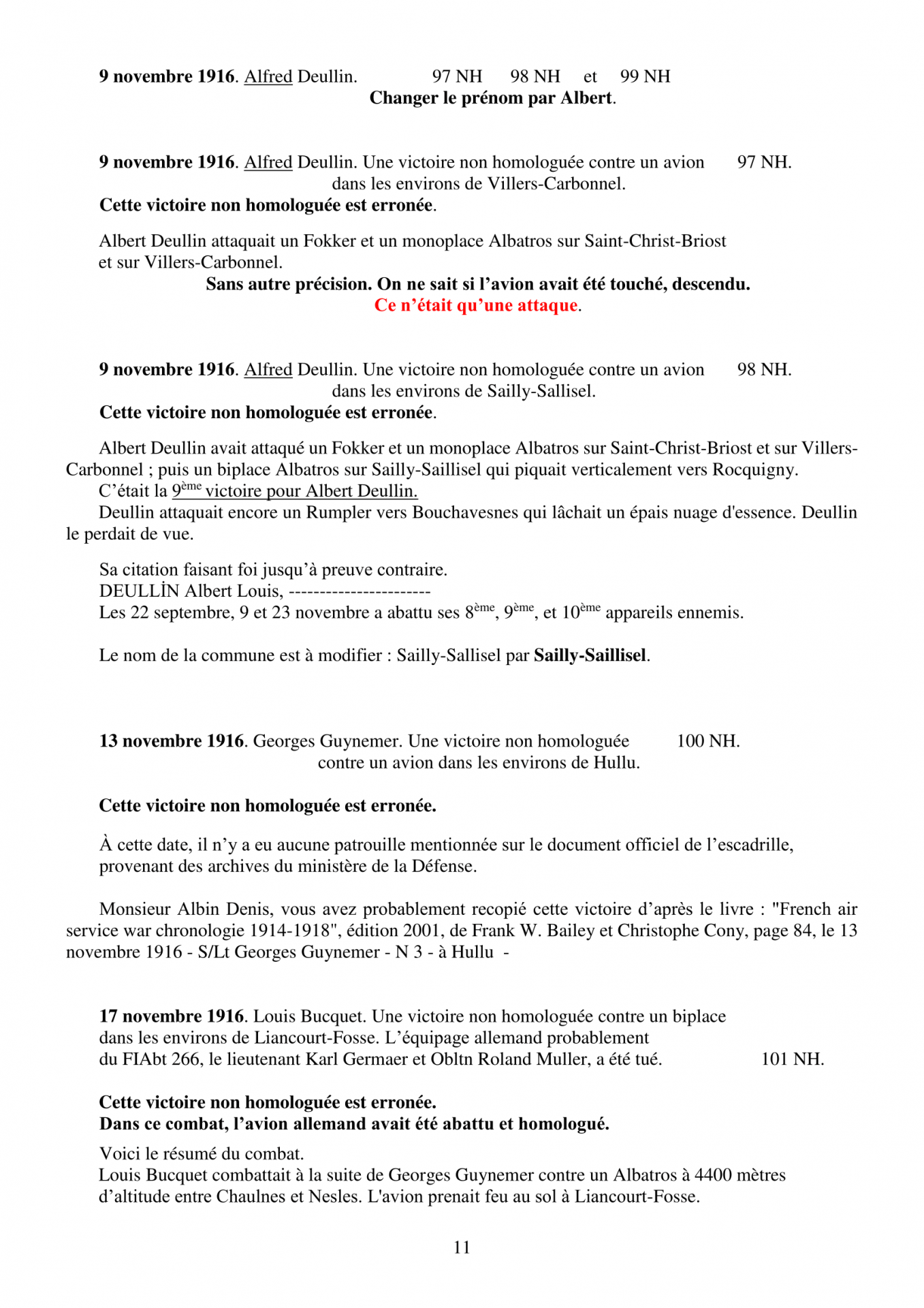 Les erreurs 80 des avions homologues du gc 12 par albin denis avec ses 80 pages 11